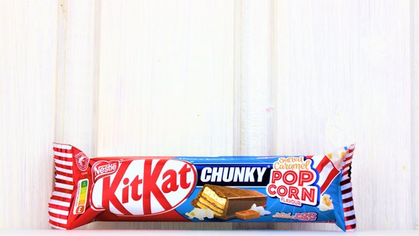 KitKat Chunky salted Caramel PopCorn