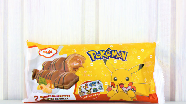 Pokemon Crunchy Wafer Bars MHD: 09.12.2022