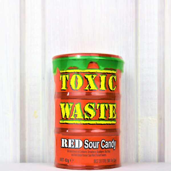 Toxic Waste RED Sour Candy