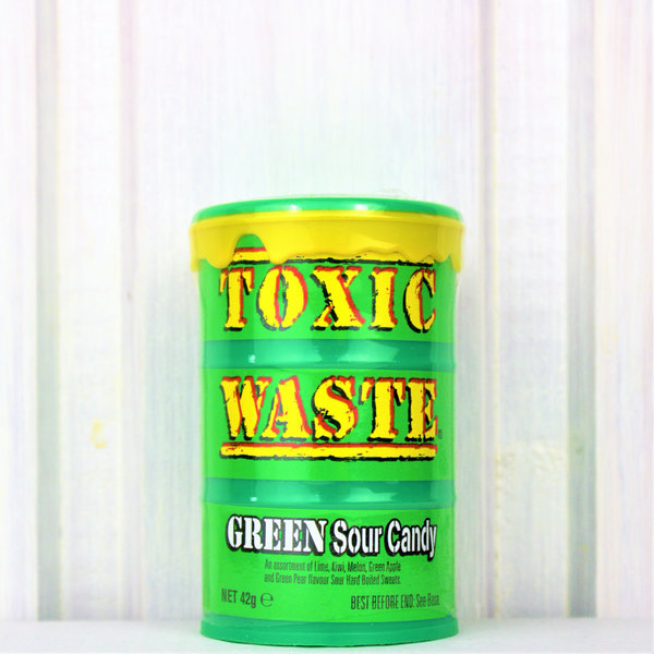 Toxic Watse GREEN Sour Candy