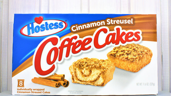 Hostess Cinnamon Streusel Coffee Cake