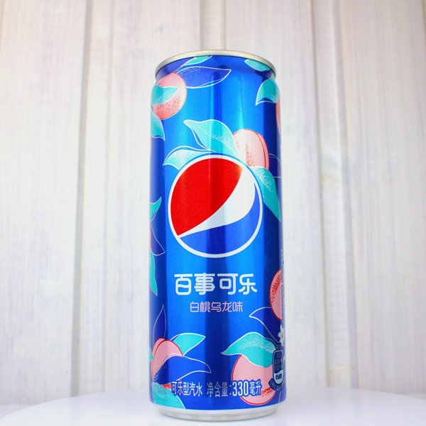 Pepsi White Peach Oolong (China)