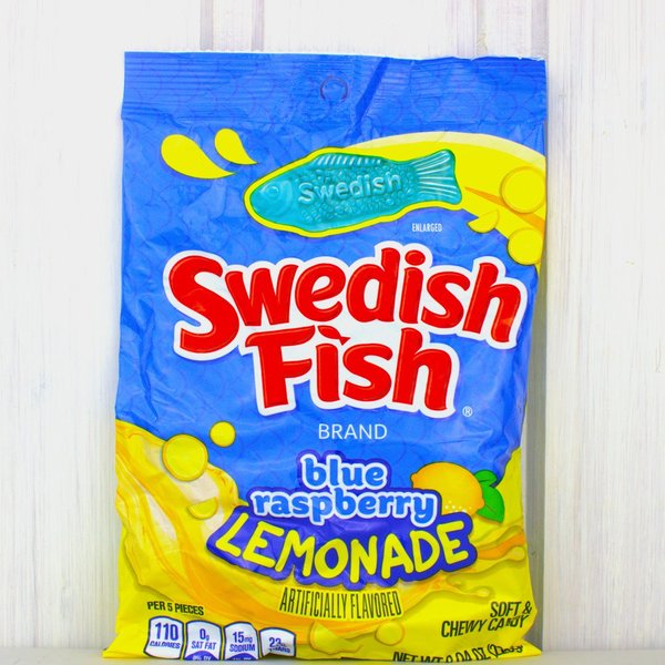 Swedish Fish Blue Raspberry Lemonade Big Pack