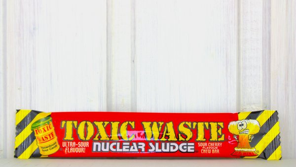 Toxic Waste Nuclear Sludge Sour Chew Bar - Cherry