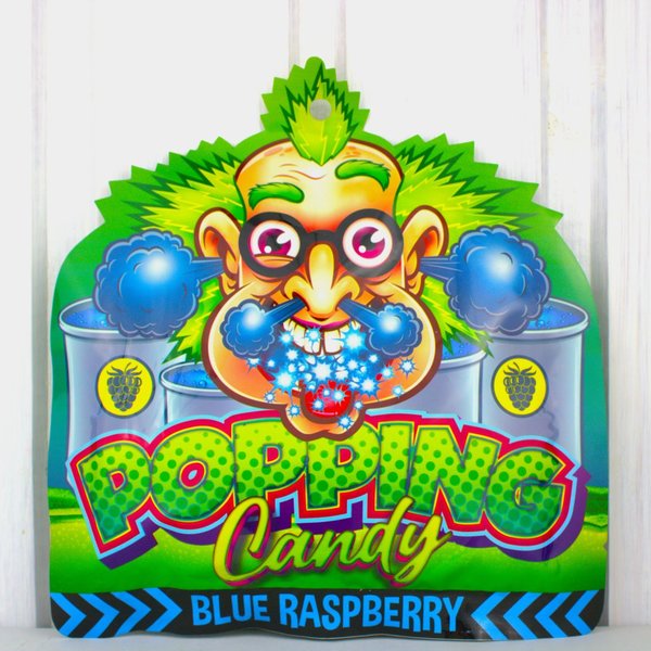 Dr. Sour Popping Candy - Blue Raspberry