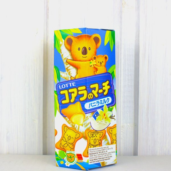 Lotte Koala Snack - Vanilla Milk