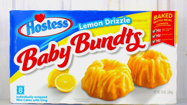Hostess Baby Bundts Lemon Drizzle (1x Einzelner Bundt)