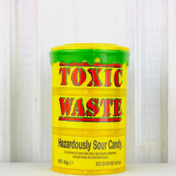 Toxic Waste Drum Yellow