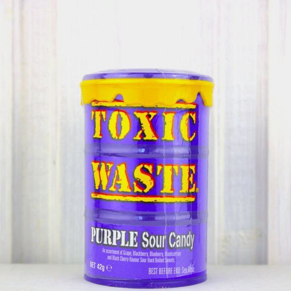Toxic Waste Drum Purple