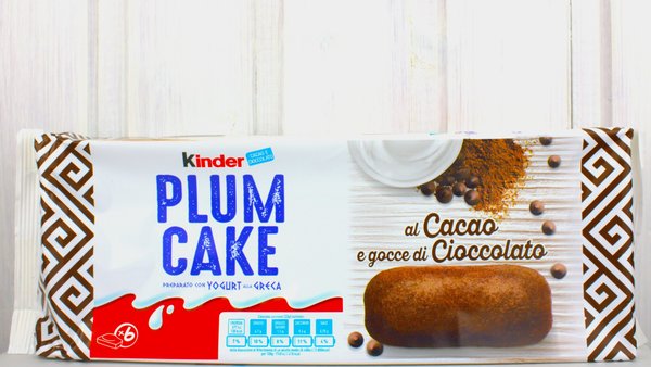 Kinder Plum Cake al Cacao